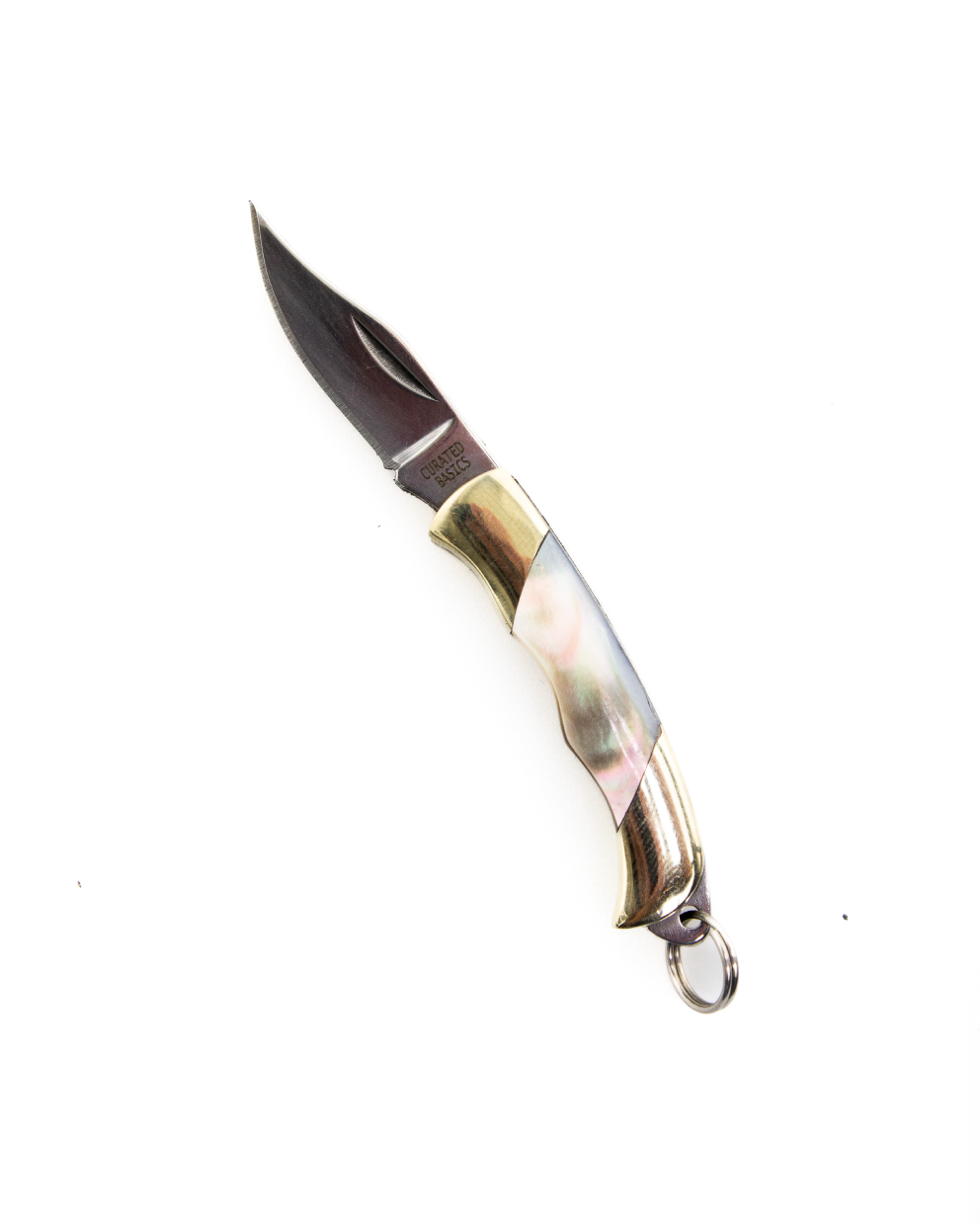 Mini Inlay Folding Knife (Mother of Pearls)