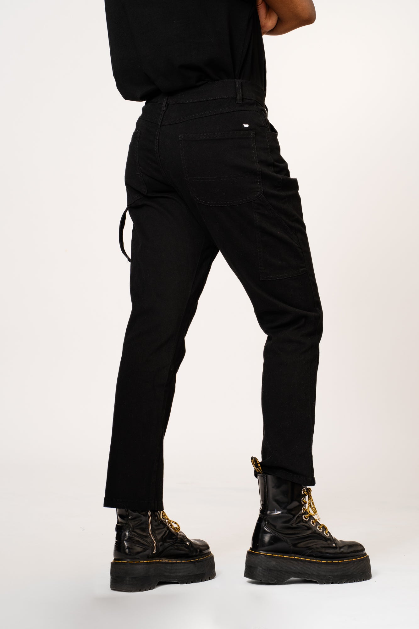 Black Carpenter Pant