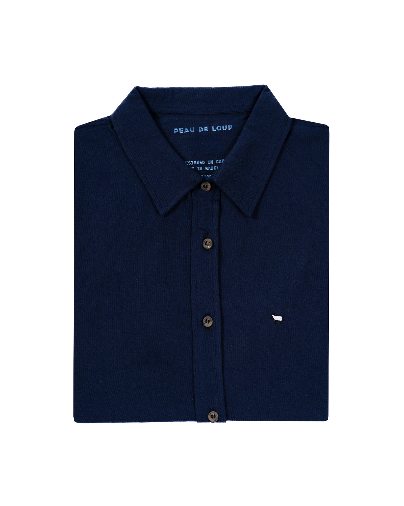 Navy Short Sleeve Shirtee