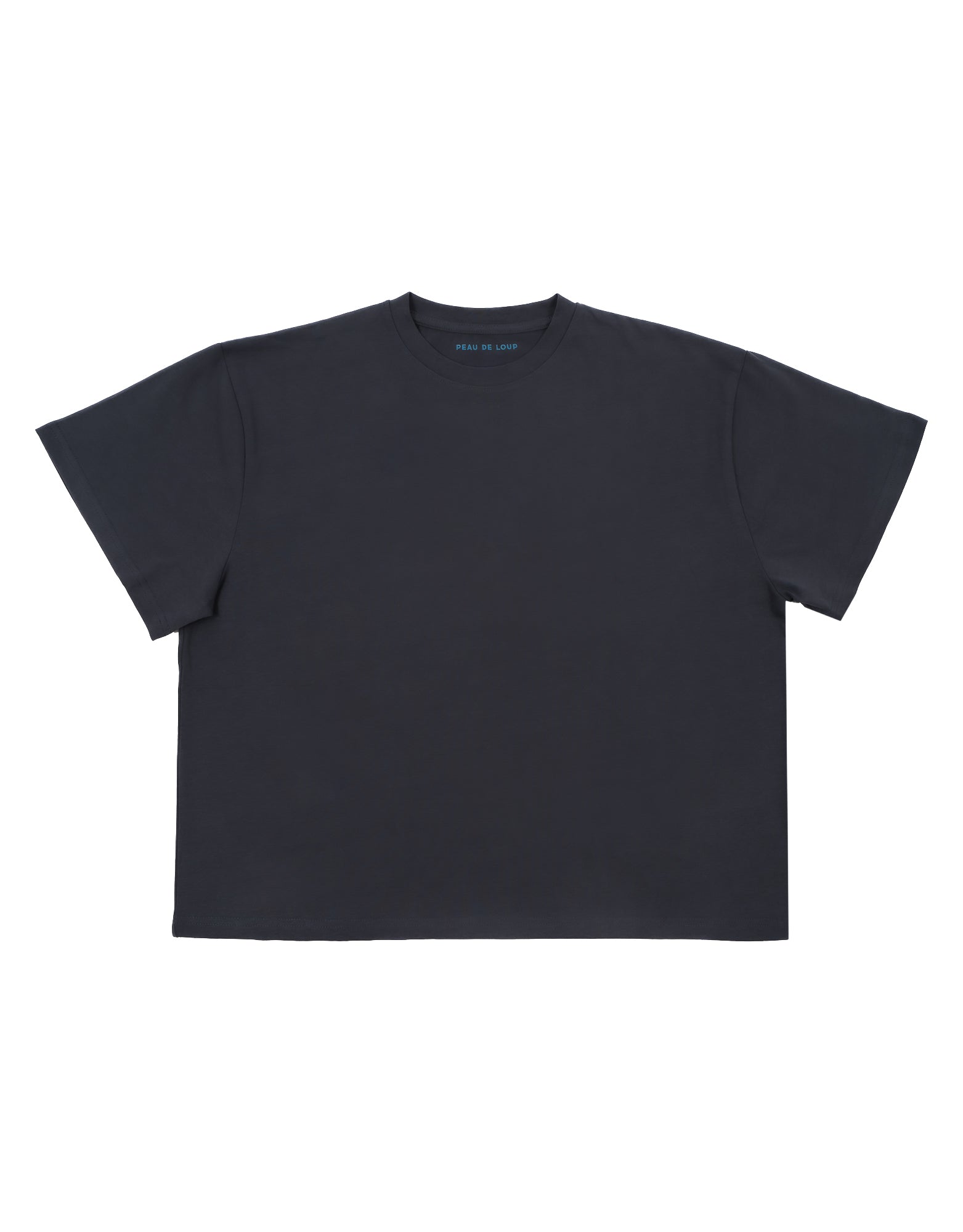 Washed Black Boxy Tee