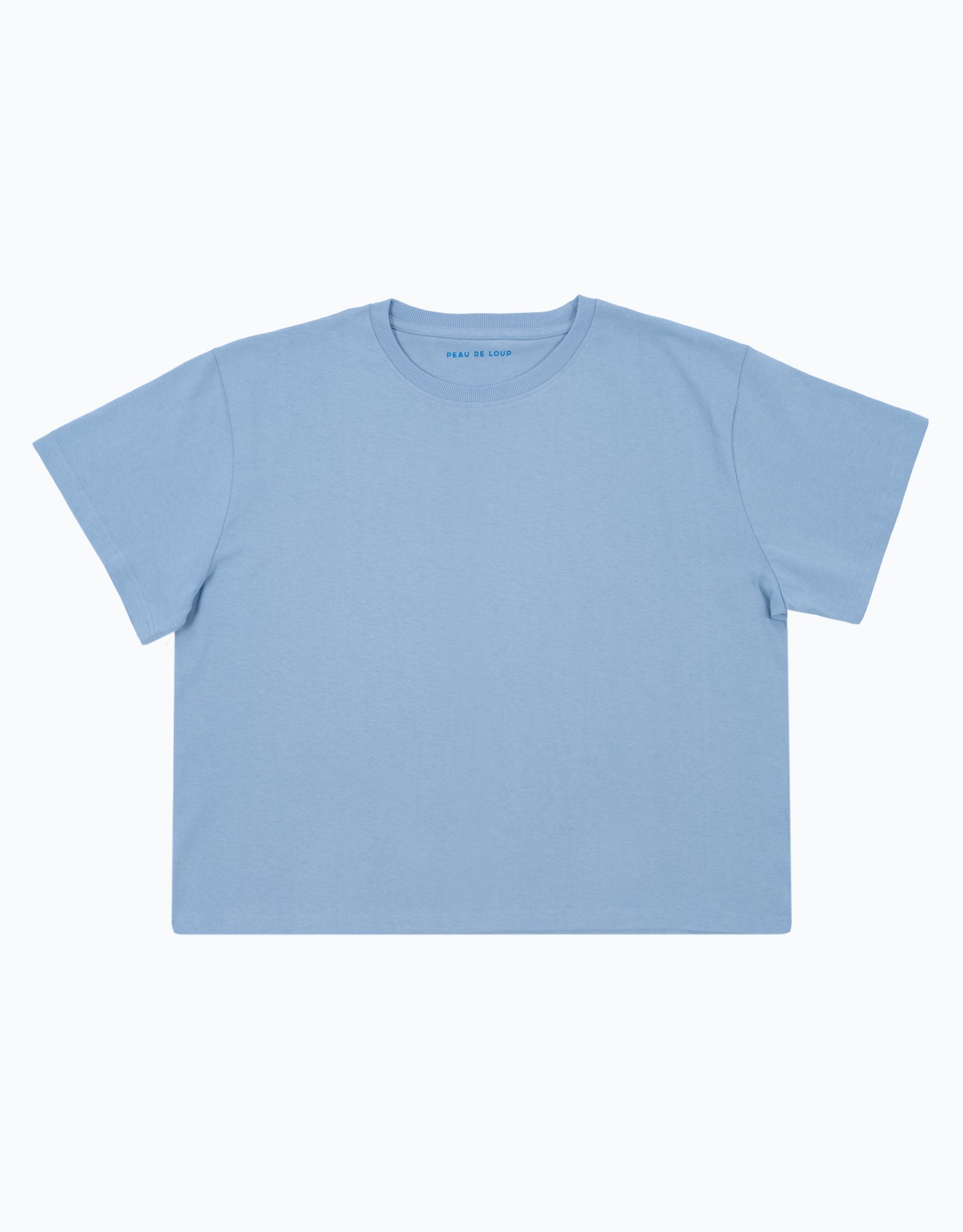 Sky Blue Boxy Tee