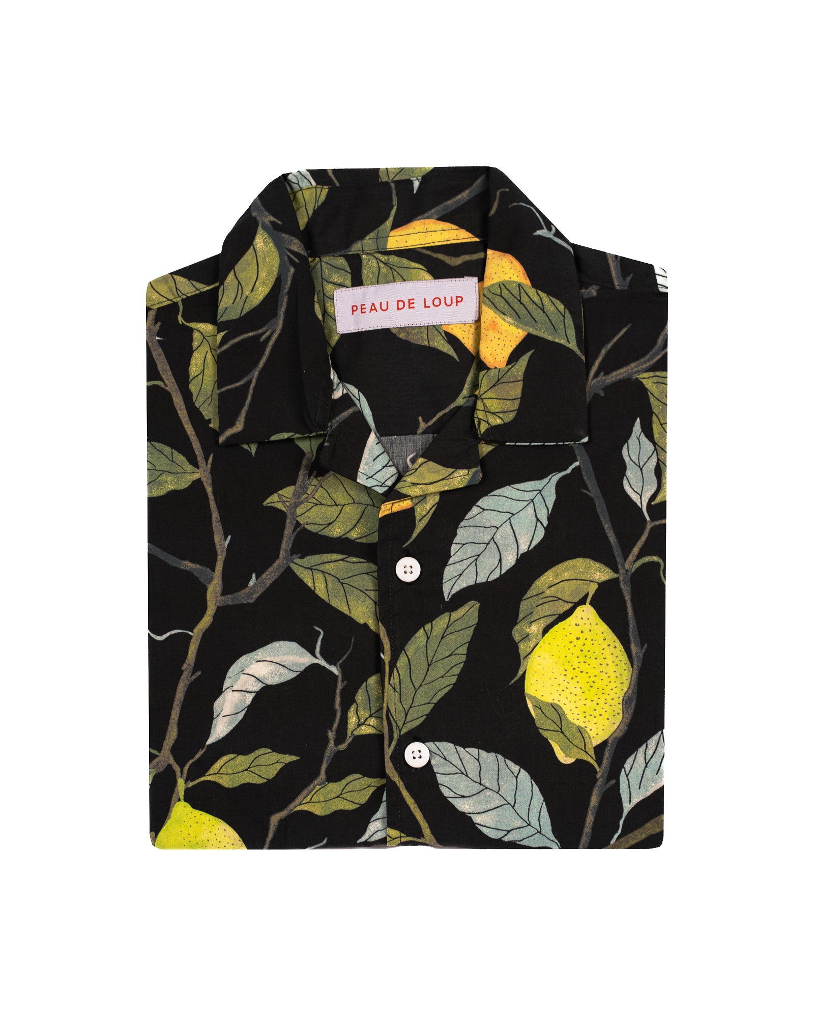 Lemon Tree Camp Collar Shirt