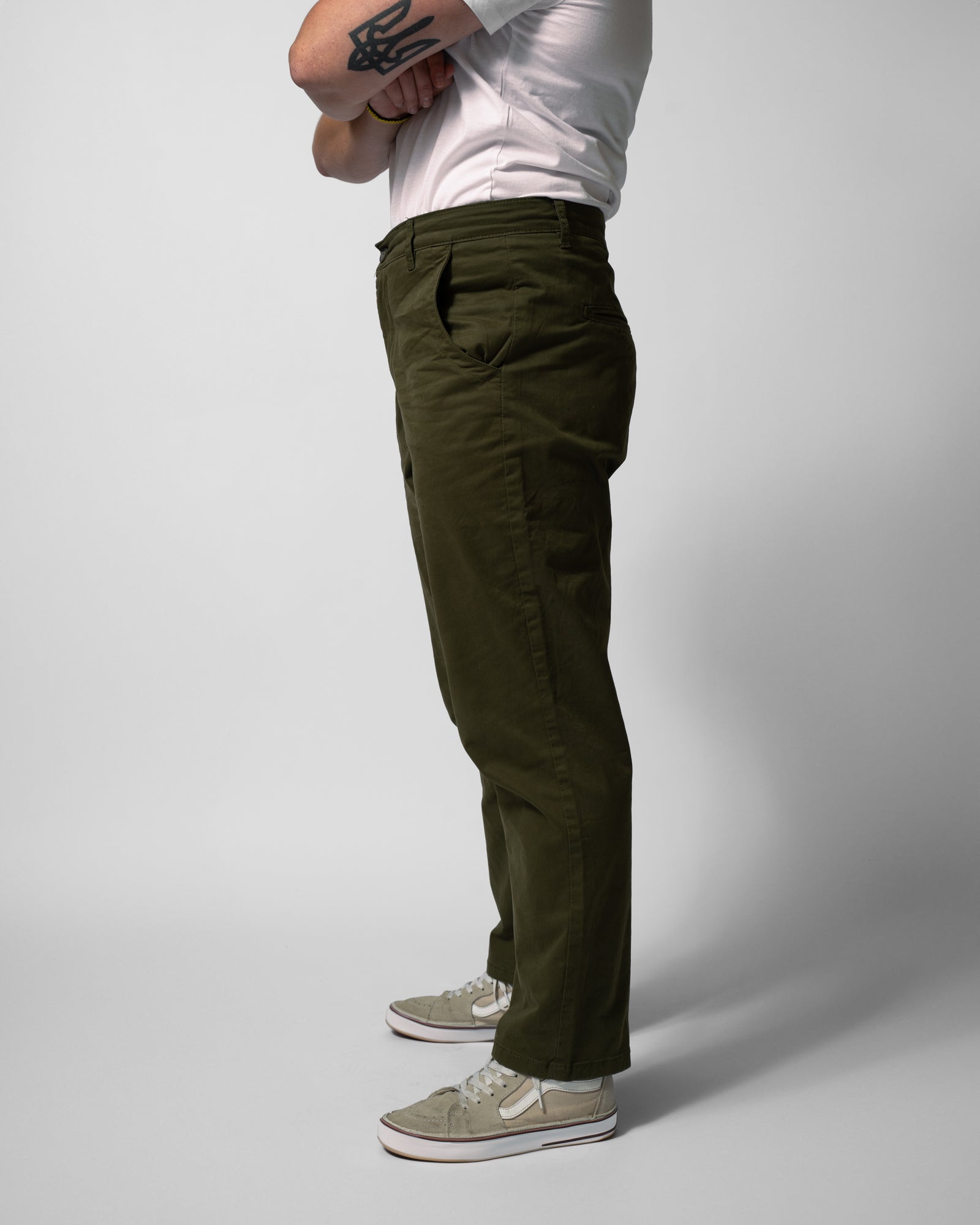 Deep Olive Trouser